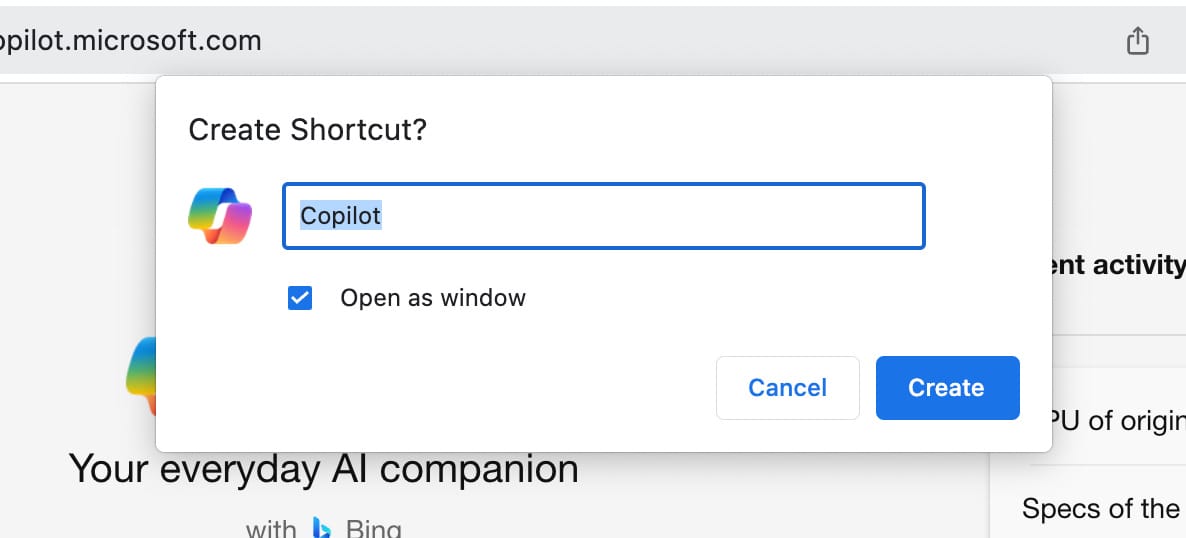 How to install Microsoft Copilot on Mac
